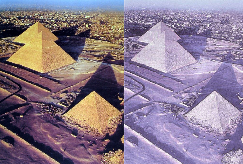 Разоблачение снежных пирамид в Египте