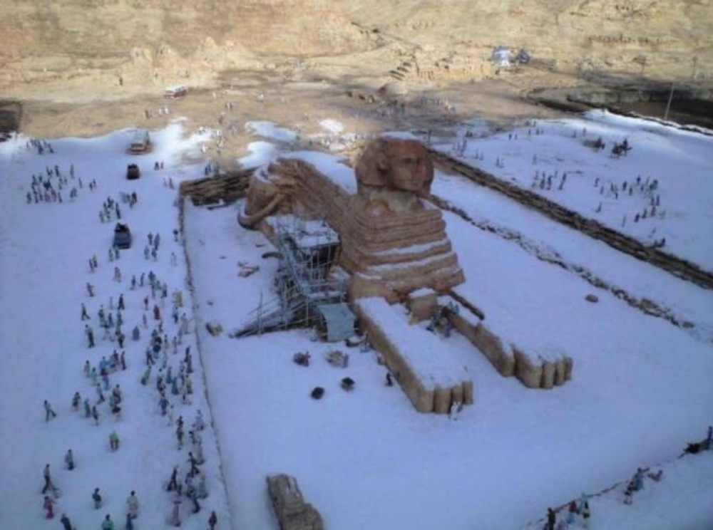 Разоблачение снежных пирамид в Египте