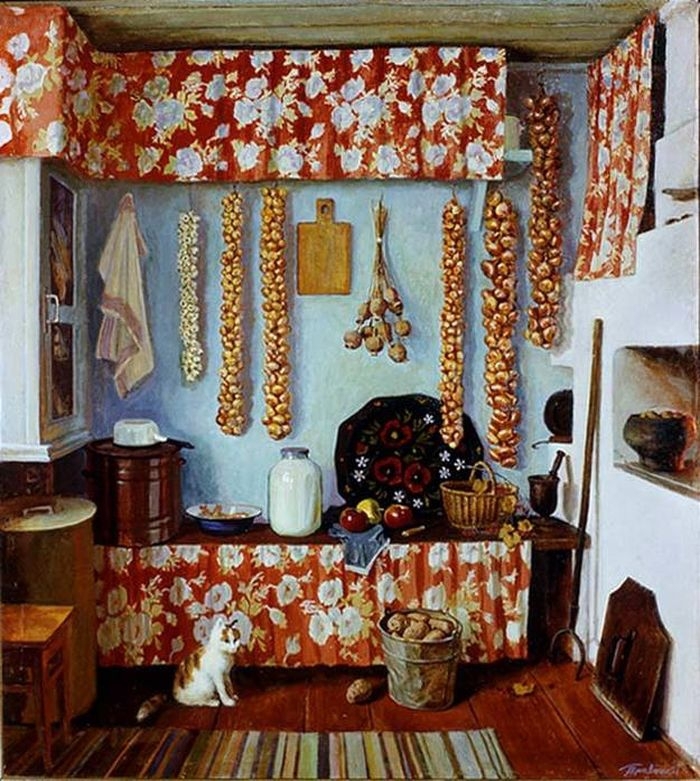 Типичные образцы советского жилища в работах художников