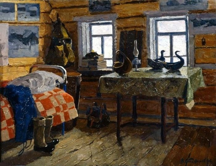 Типичные образцы советского жилища в работах художников