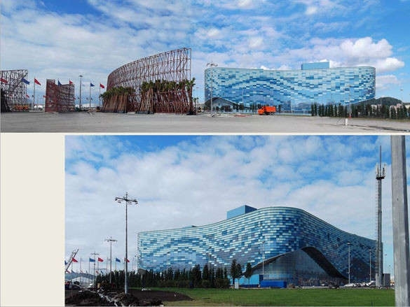 Какие объекты были построены к предстоящей зимней Олимпиаде в Сочи