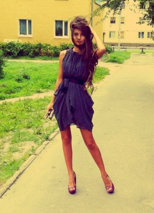 Красивая девушка Вера Еремейчук