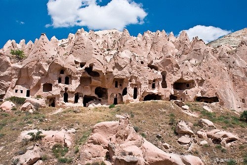 Древний подземный город в Турции