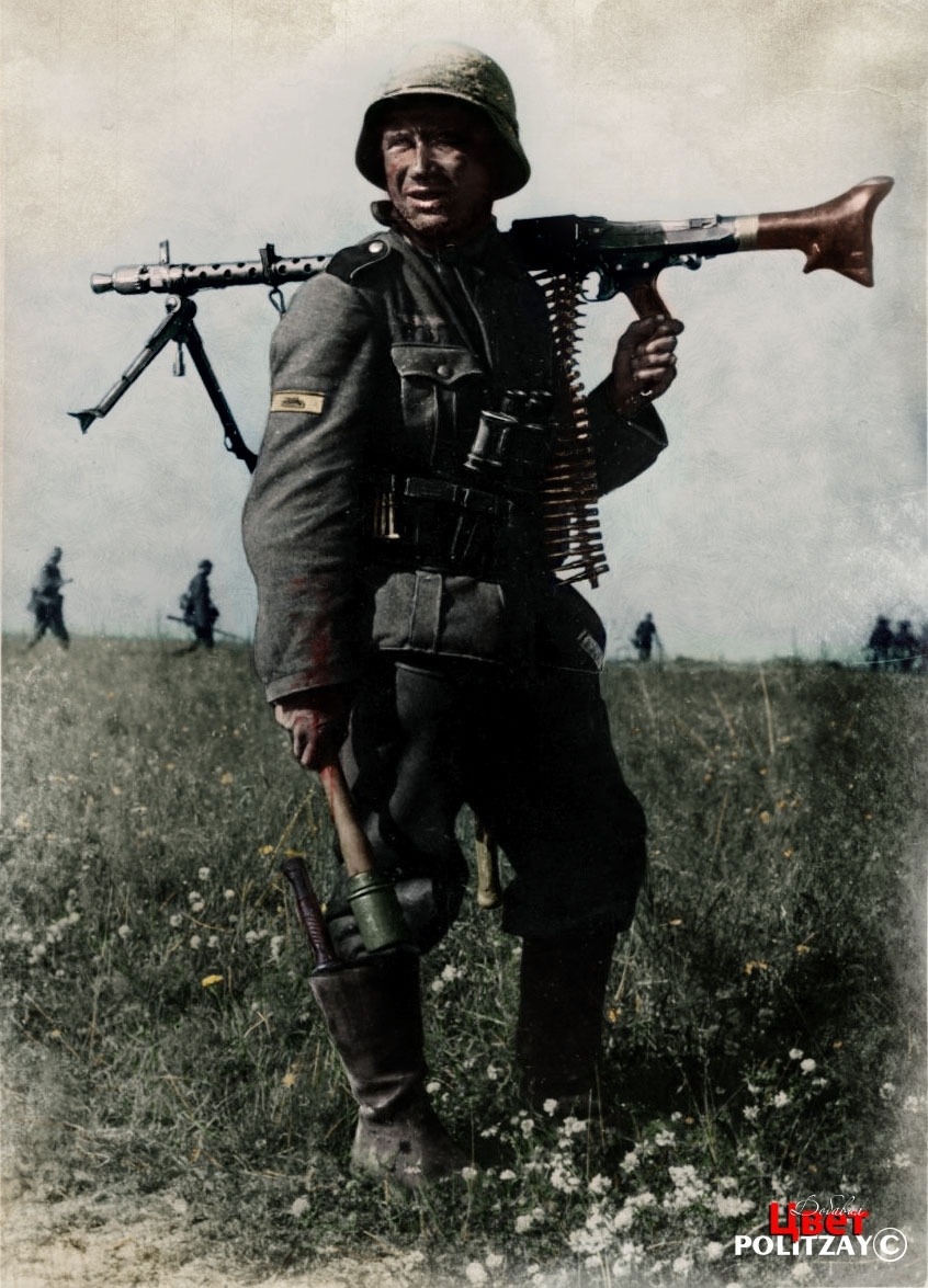 Цветные фотографии периода Второй Мировой войны