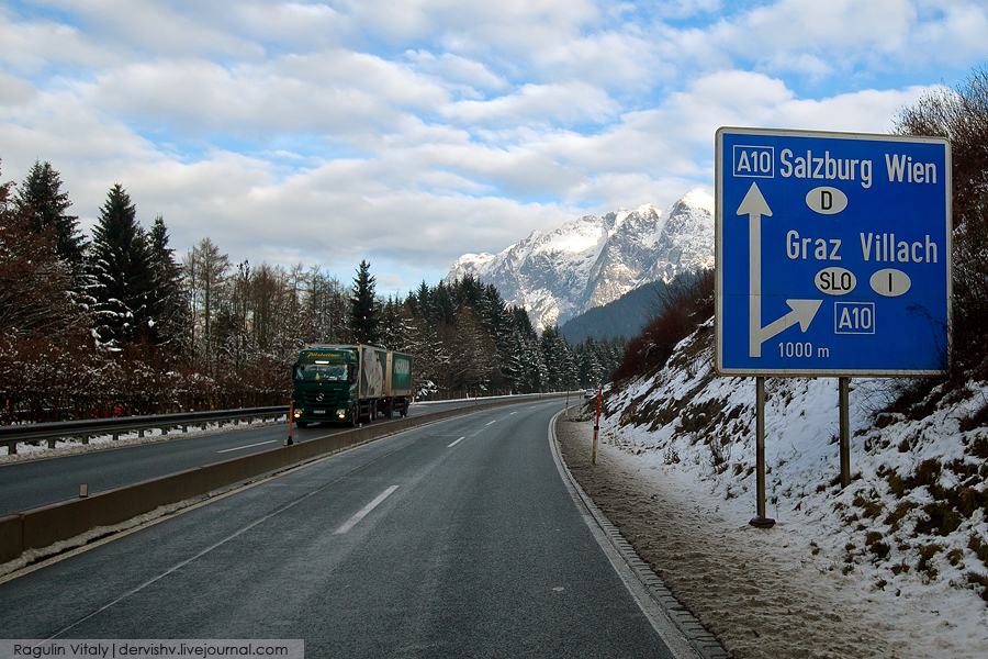 Автомобильные дороги в Австрии