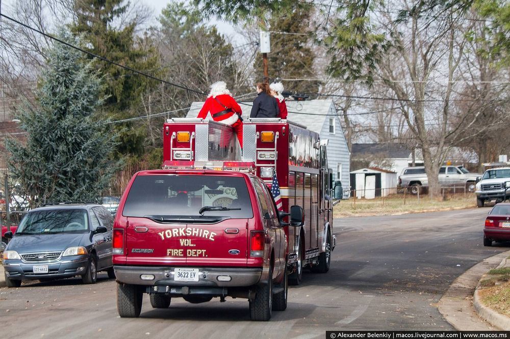 Санта-Клаус из пожарной части