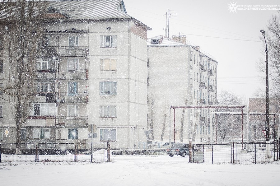 Зима в Чернобыльской Зоне Отчуждения