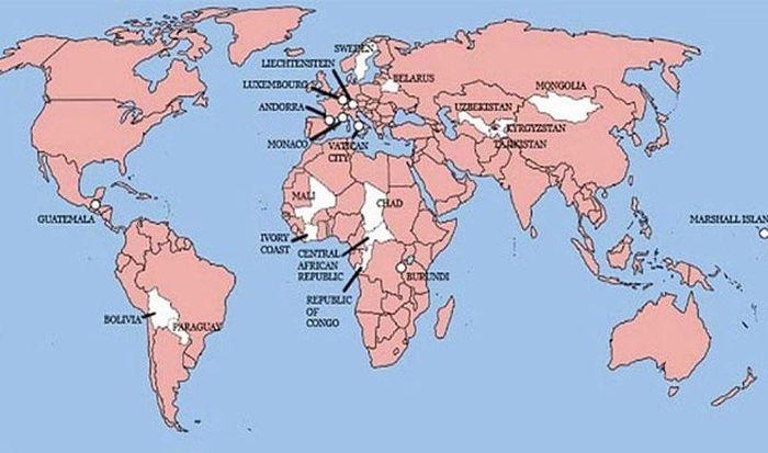 15 нестандартных географических карт