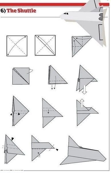 Как сделать бумажные самолетики