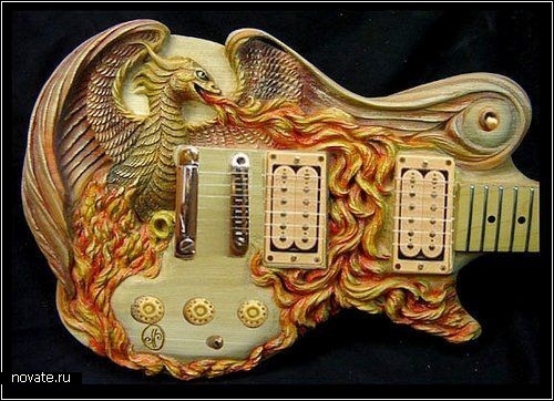 Необычный дизайн гитар