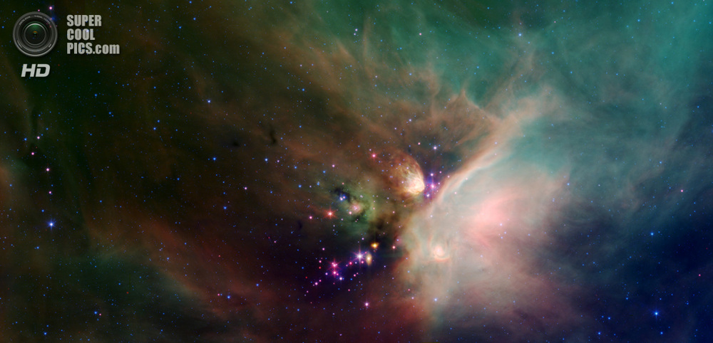 Лучшие снимки телескопа «Спитцер» 