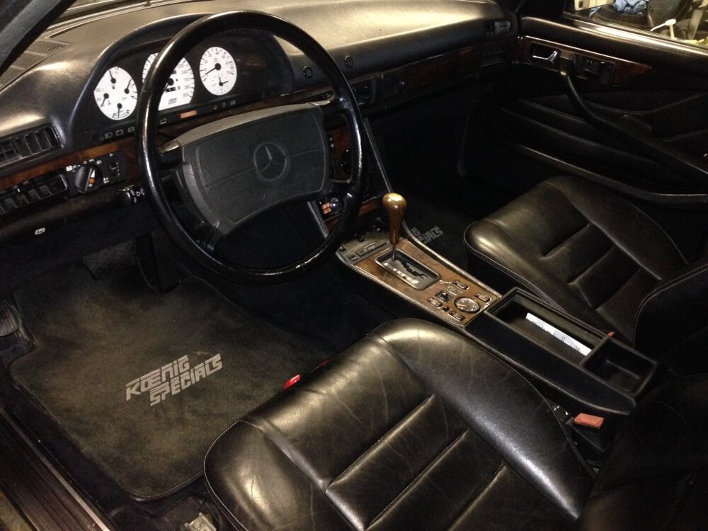 Найдено на eBay. Mercedes-Benz 560 SEC Koenig