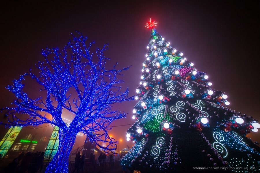 Новогодняя ёлочка в Харькове