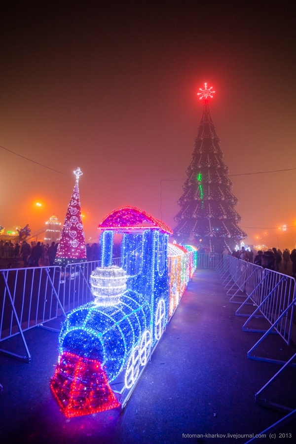 Новогодняя ёлочка в Харькове