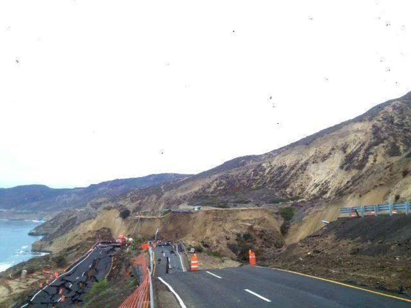 В Мексике провалился участок шоссе 