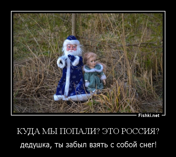 Куда мы попали? Это Россия?