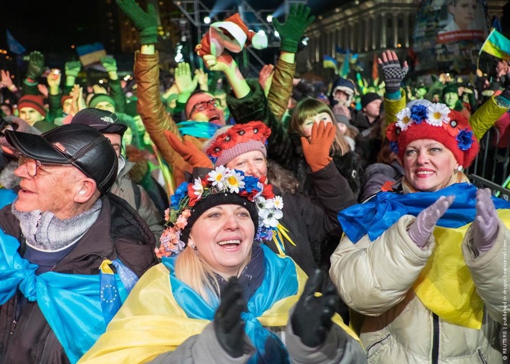 Новый год на Майдане