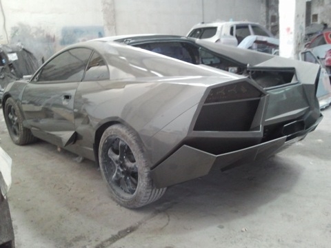 Самодельный ЛАМБО "REVENTON" из Mitsubishi Eclipse 