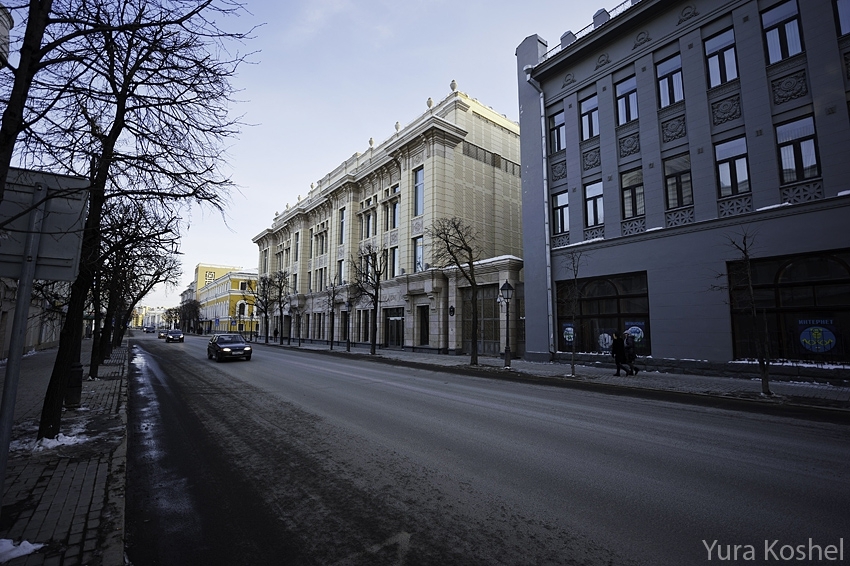 Современная российская архитектура под старину