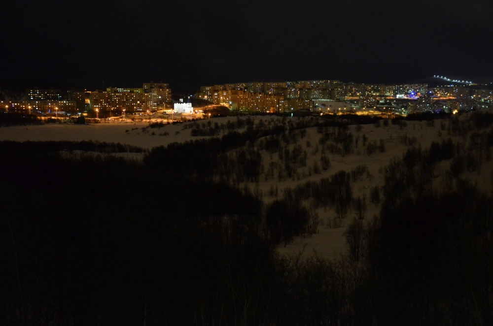 Мурманск в новом, 2014 году.