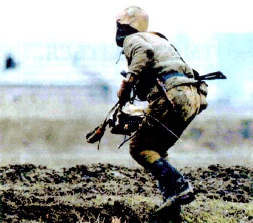 ЧЕЧНЯ. 1994-95г. Один из этапов спецоперации по освобождению Гудермеса