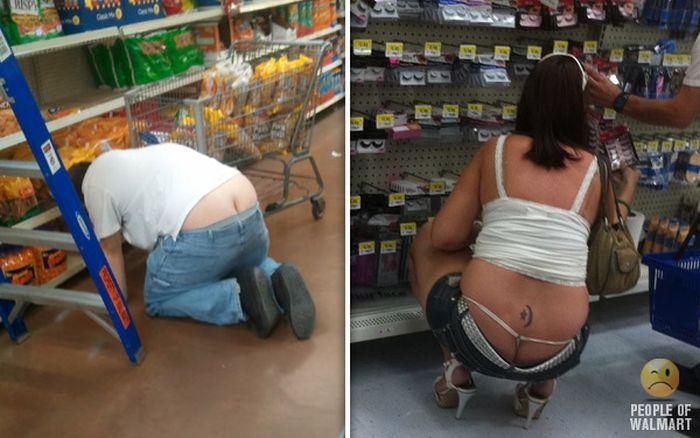  Смешные люди в Walmart