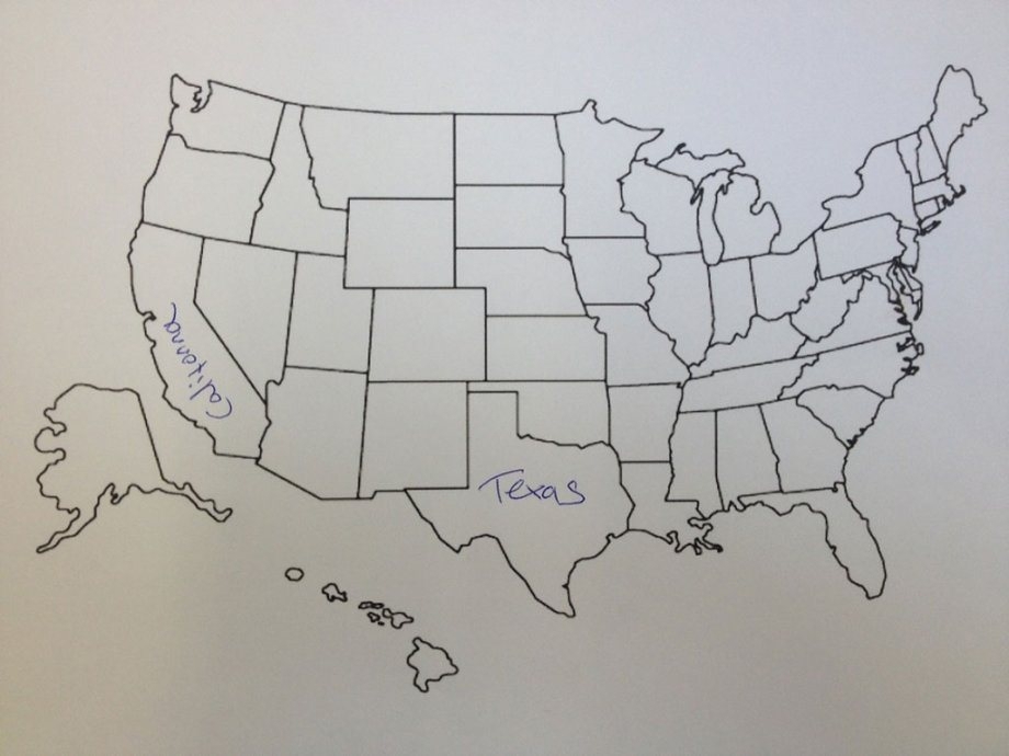  Как европейцы видят карту Америки