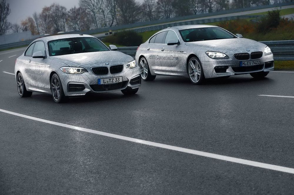 BMW показал возможности автопилота