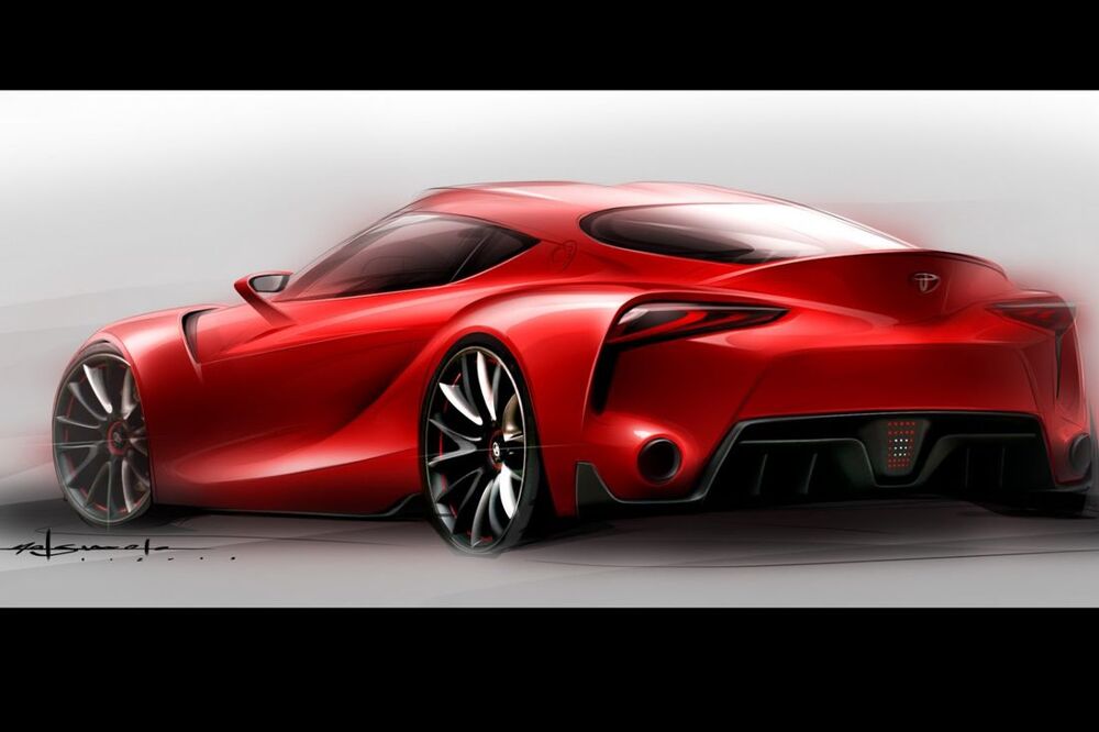 Виртуальный концепт Toyota FT-1 