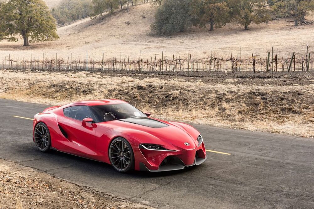 Виртуальный концепт Toyota FT-1 