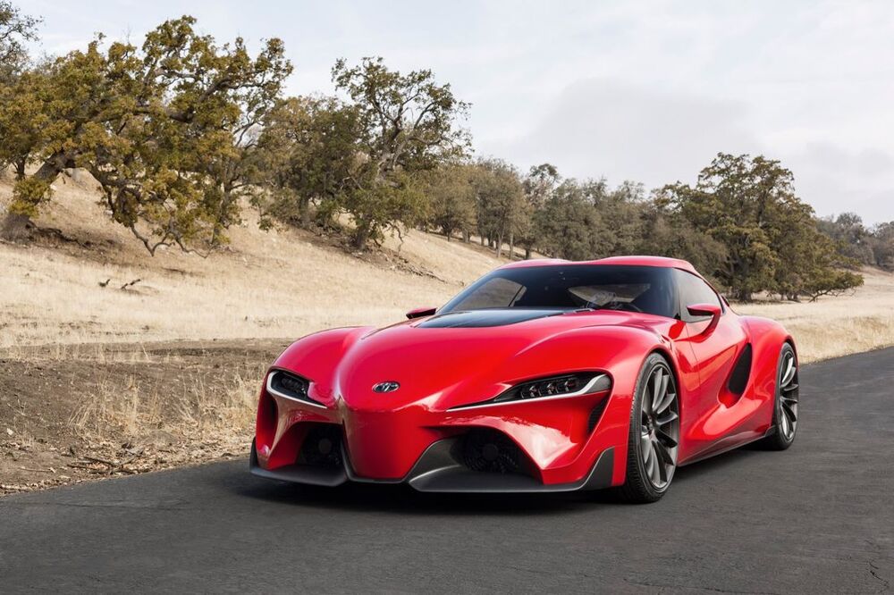 Виртуальный концепт Toyota FT-1 