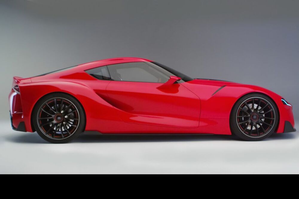 Виртуальный концепт Toyota FT-1 