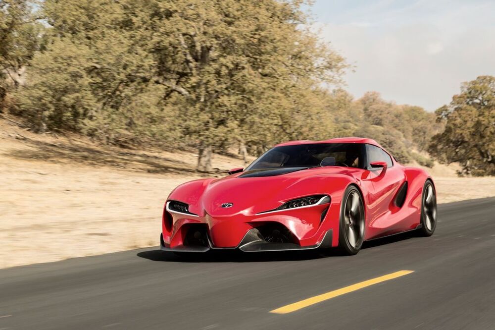 Виртуальный концепт Toyota FT-1 