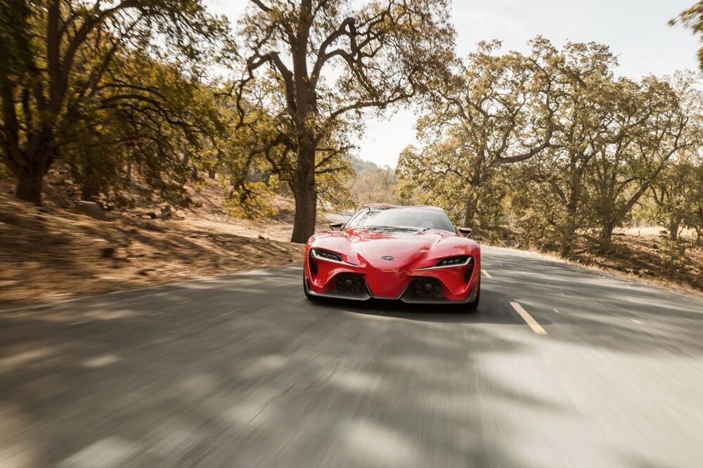 Виртуальный концепт Toyota FT-1 