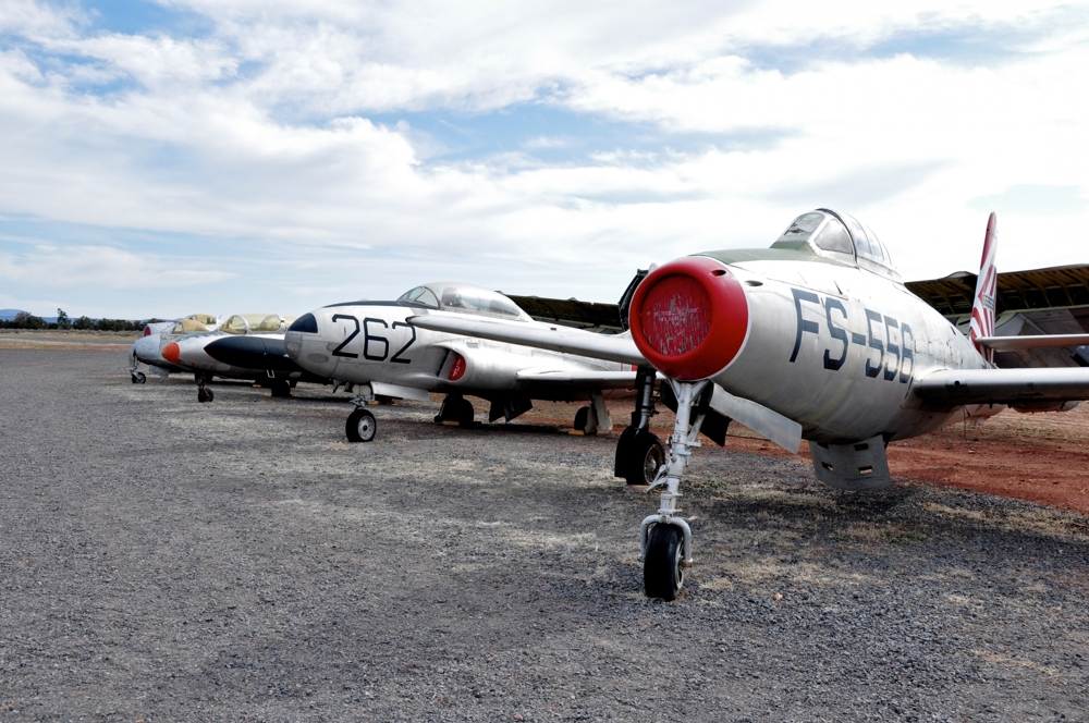 Маленький музей авиации в штате Аризона