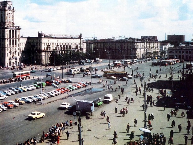  Советская уличная реклама полувековой давности