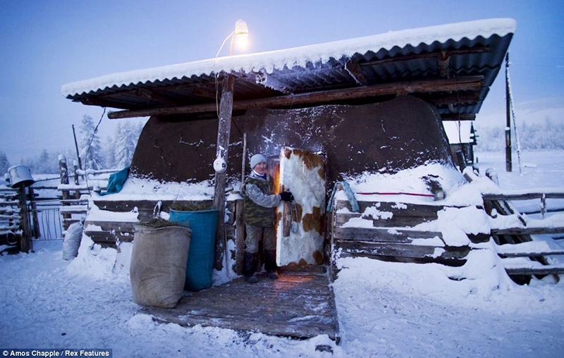 Село Оймякон - самое холодное место в мире