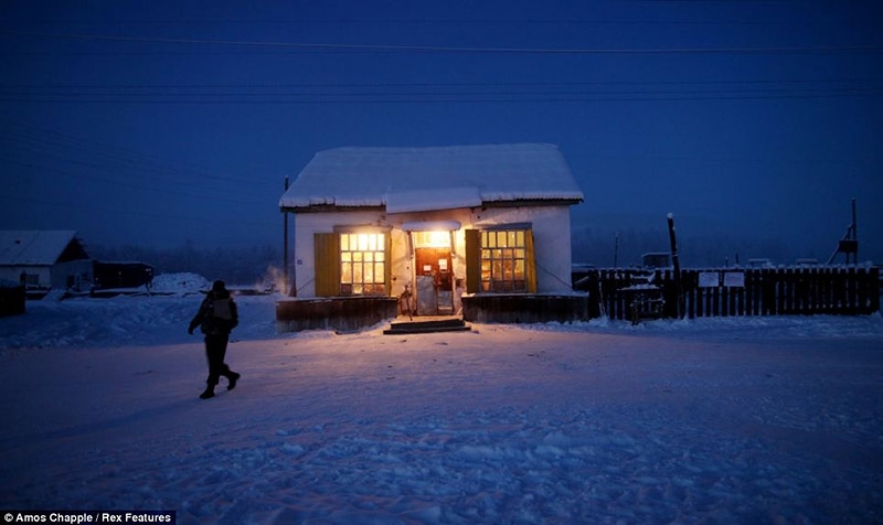 Село Оймякон - самое холодное место в мире