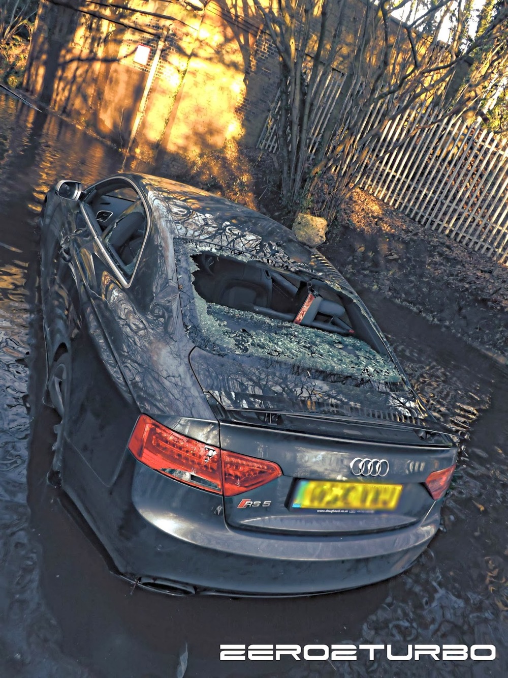 Брошенный Audi RS5