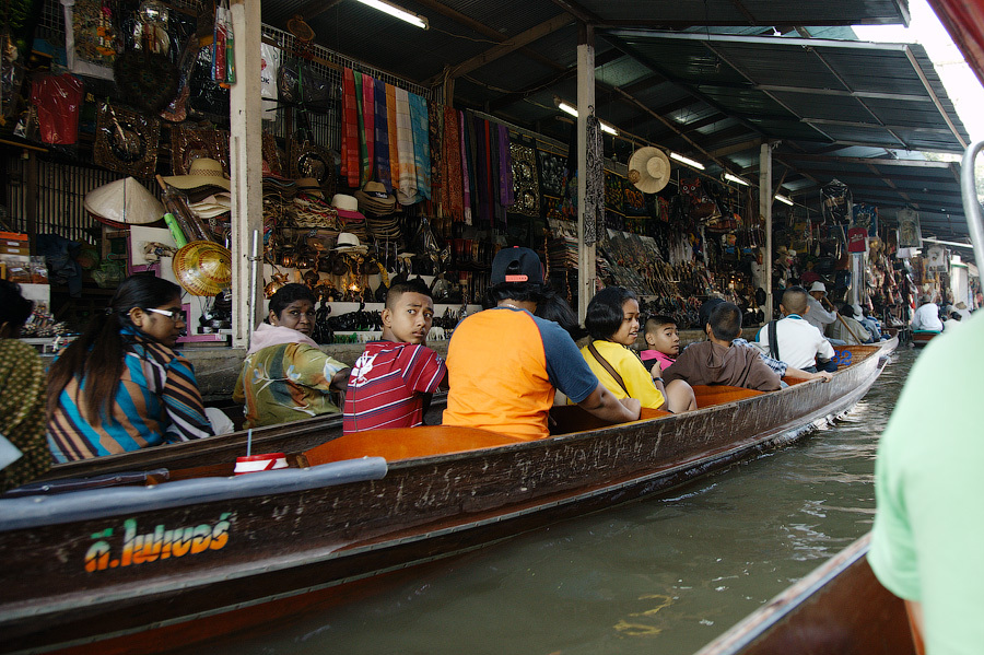   Таиланд. Плавучий рынок