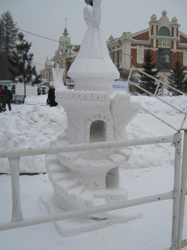 Сибирский фестиваль снежной скульптуры 2014