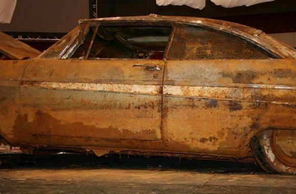 Plymouth Belvedere 1957 - спустя полвека под землей