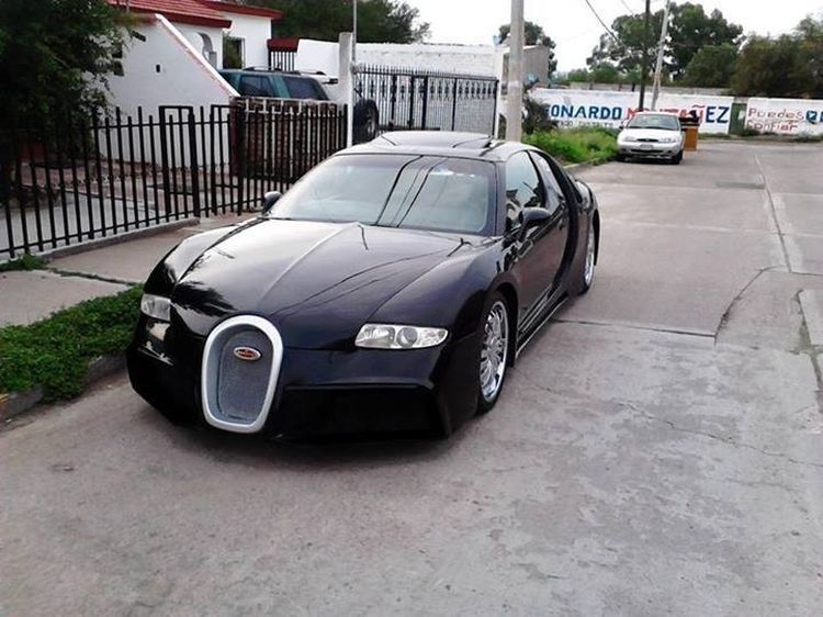 Неудачная копия Bugatti Veyron из Мексики