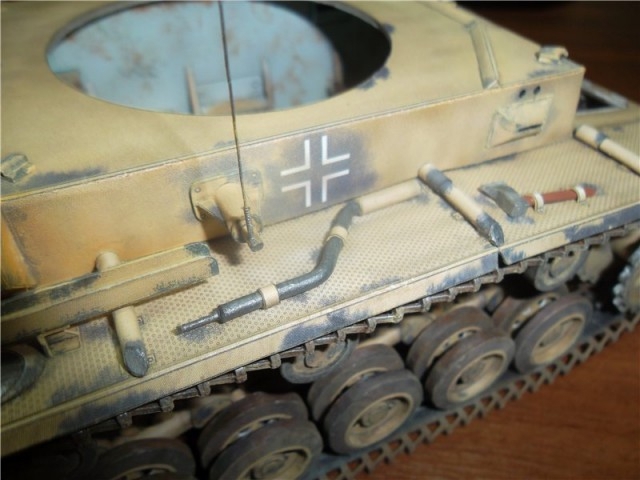 Модель из бумаги -  Pz.Kpfw.III Ausf.G