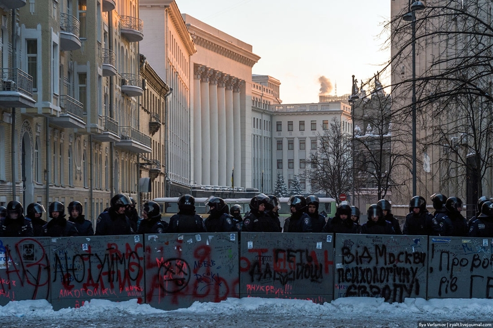  Майдан глазами милиции и Беркута