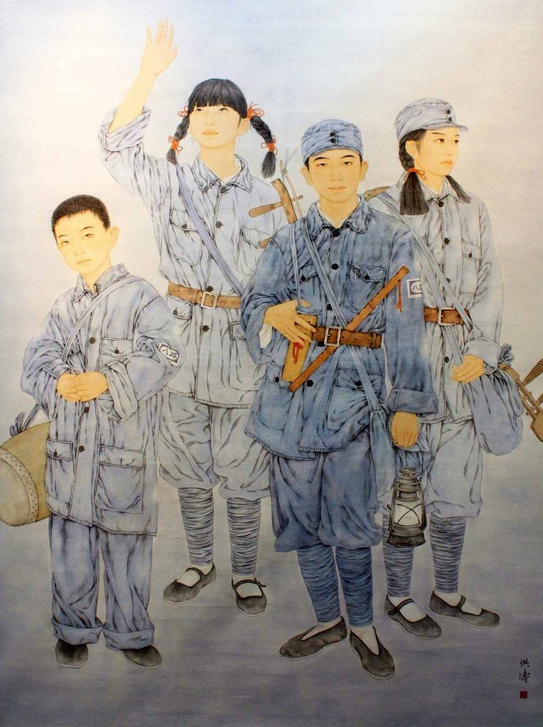  Рассвет весной 1945 года (Ли Хунтао) 