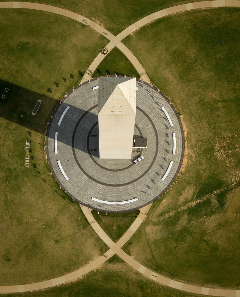 Как строили Монумент Вашингтону