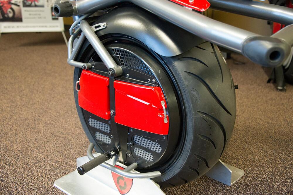 Электрический одноколесный мотоцикл от Ryno Motors