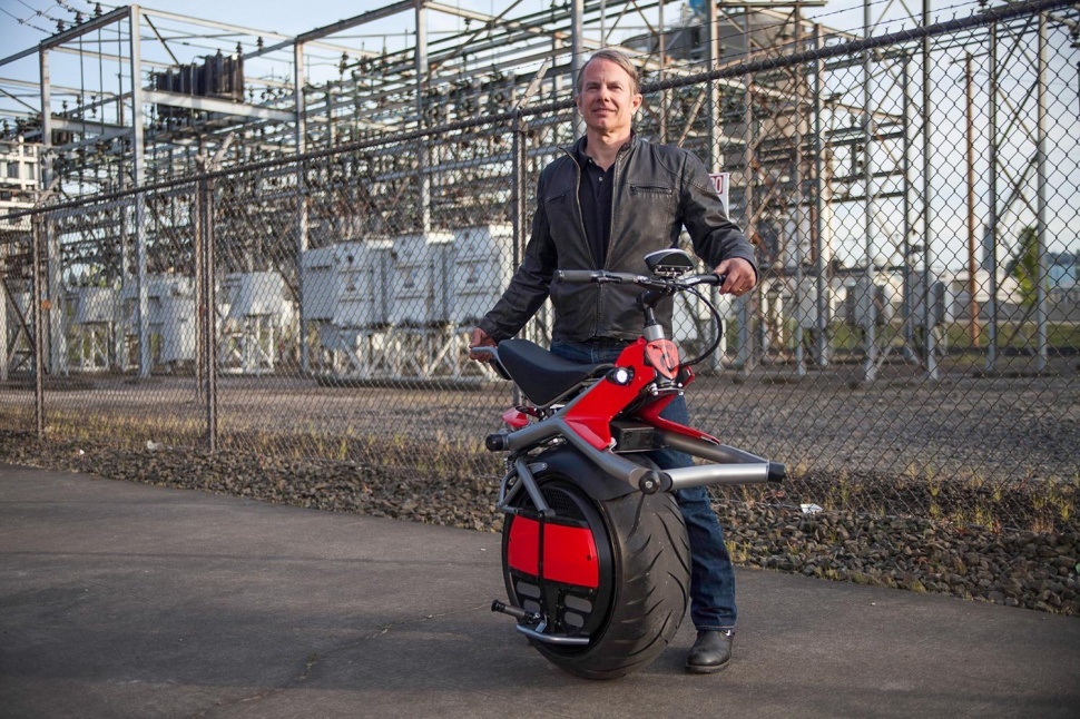 Электрический одноколесный мотоцикл от Ryno Motors
