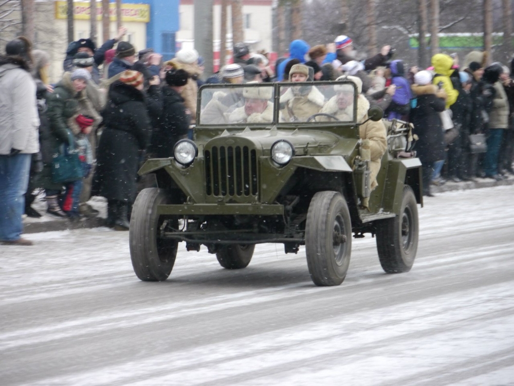 Парад военной техники на 70-летие снятия блокады (27 января 2014 года)